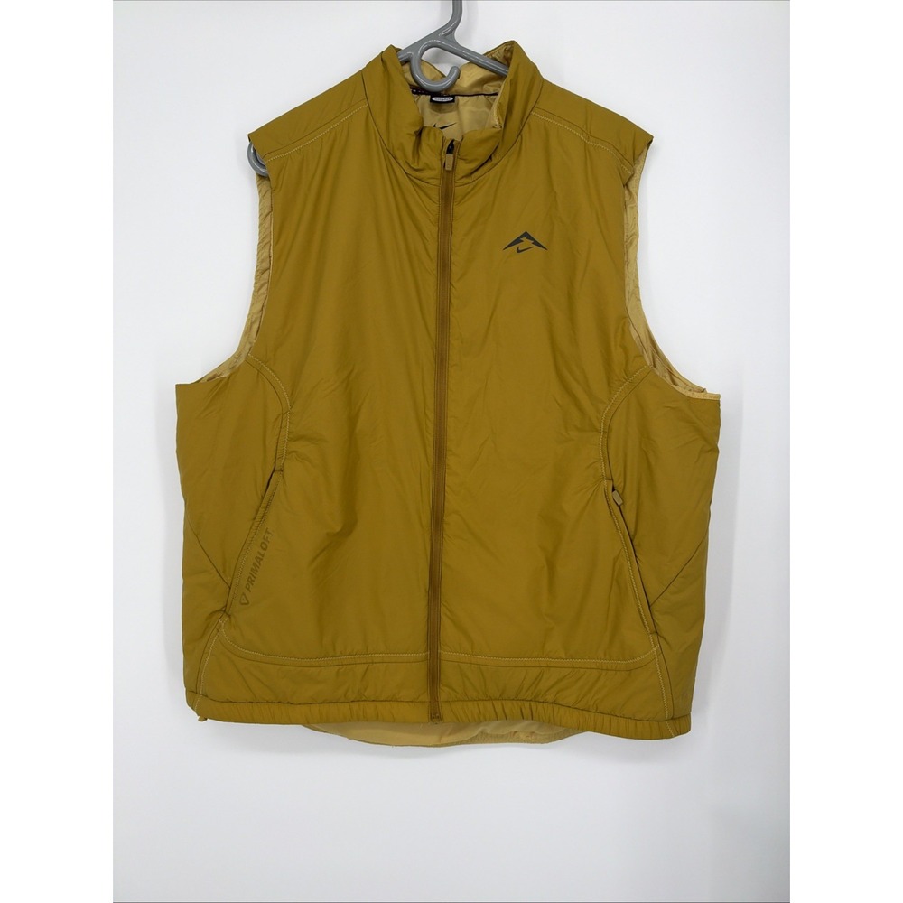 Nike Trail Therma-FIT PrimaLoft Men's XL Packable Running Vest Net Plus